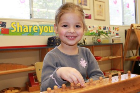 Fraser Valley Montessori - Girls Workspace, Building Blocks